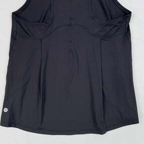 Lululemon Shirt Womens 4* Black Essential Tank Train Minimal Athleisure Workout - Picture 7 of 12